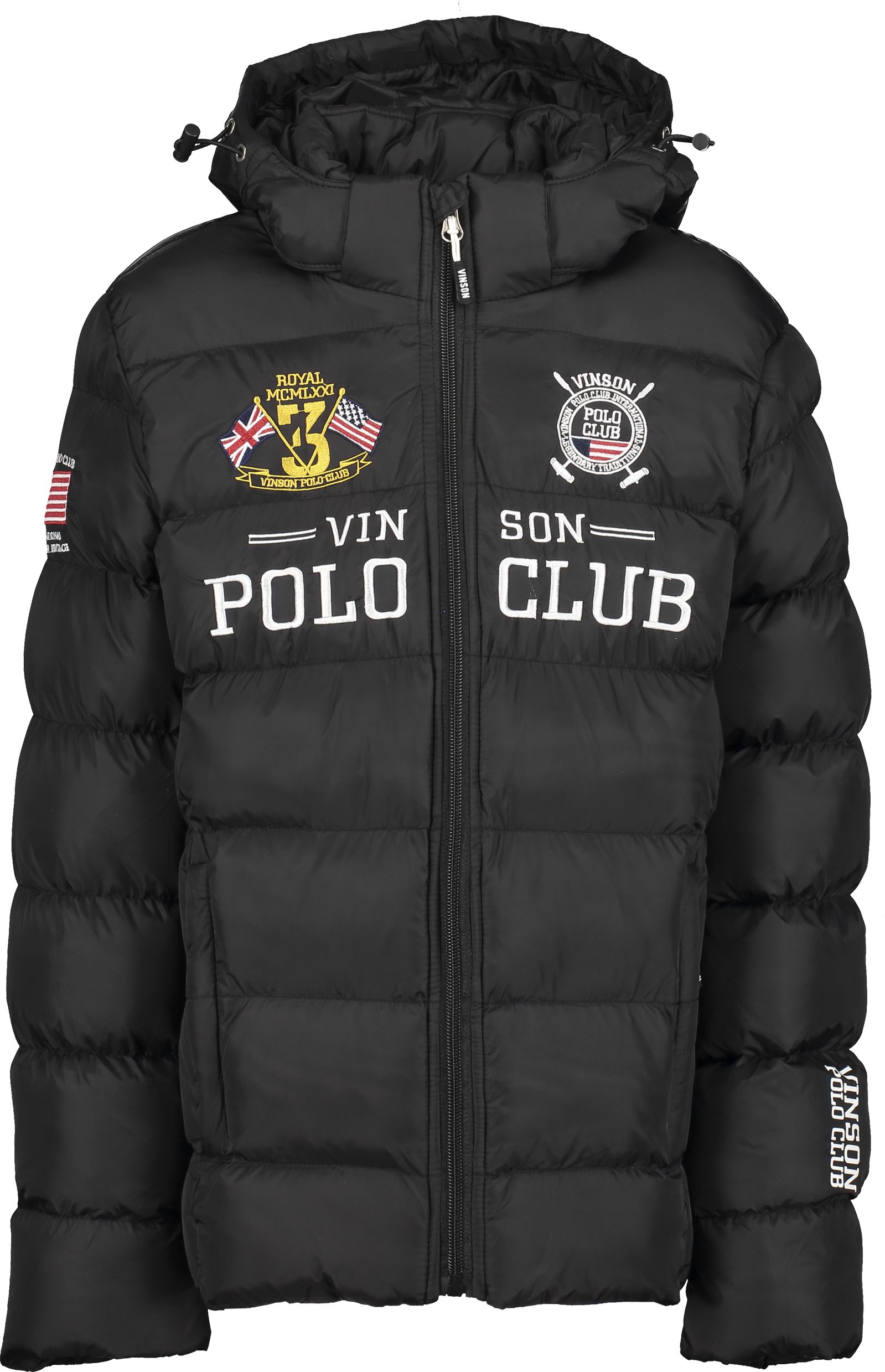 VINSON POLO CLUB SO KING PADDED JACKET B JR Stadium Outlet